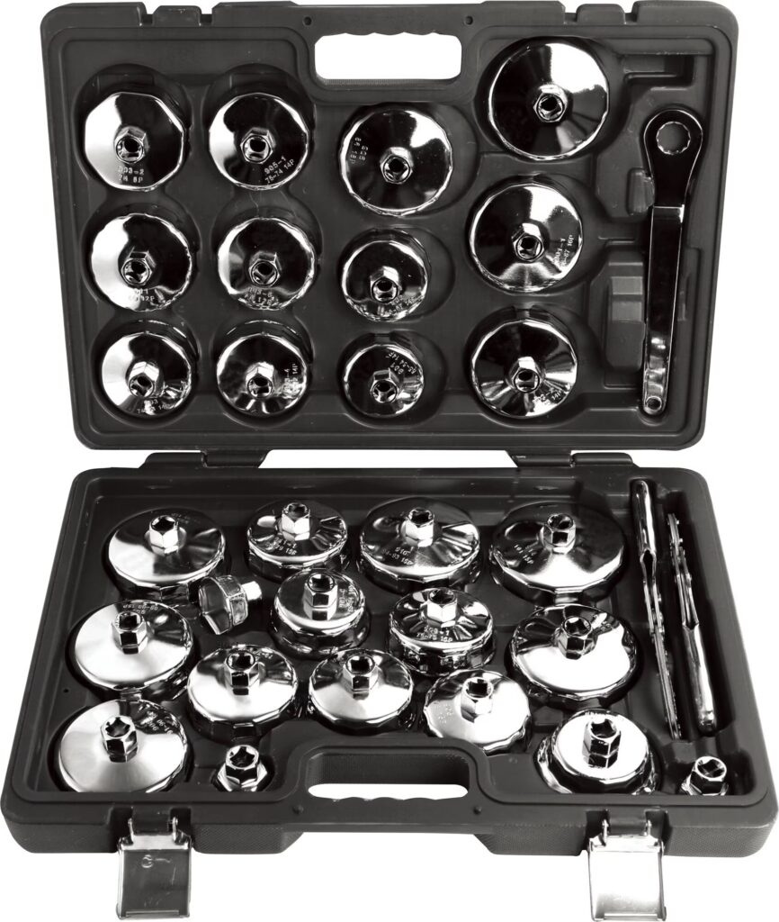 mobile oil change tools - oil filter sockets